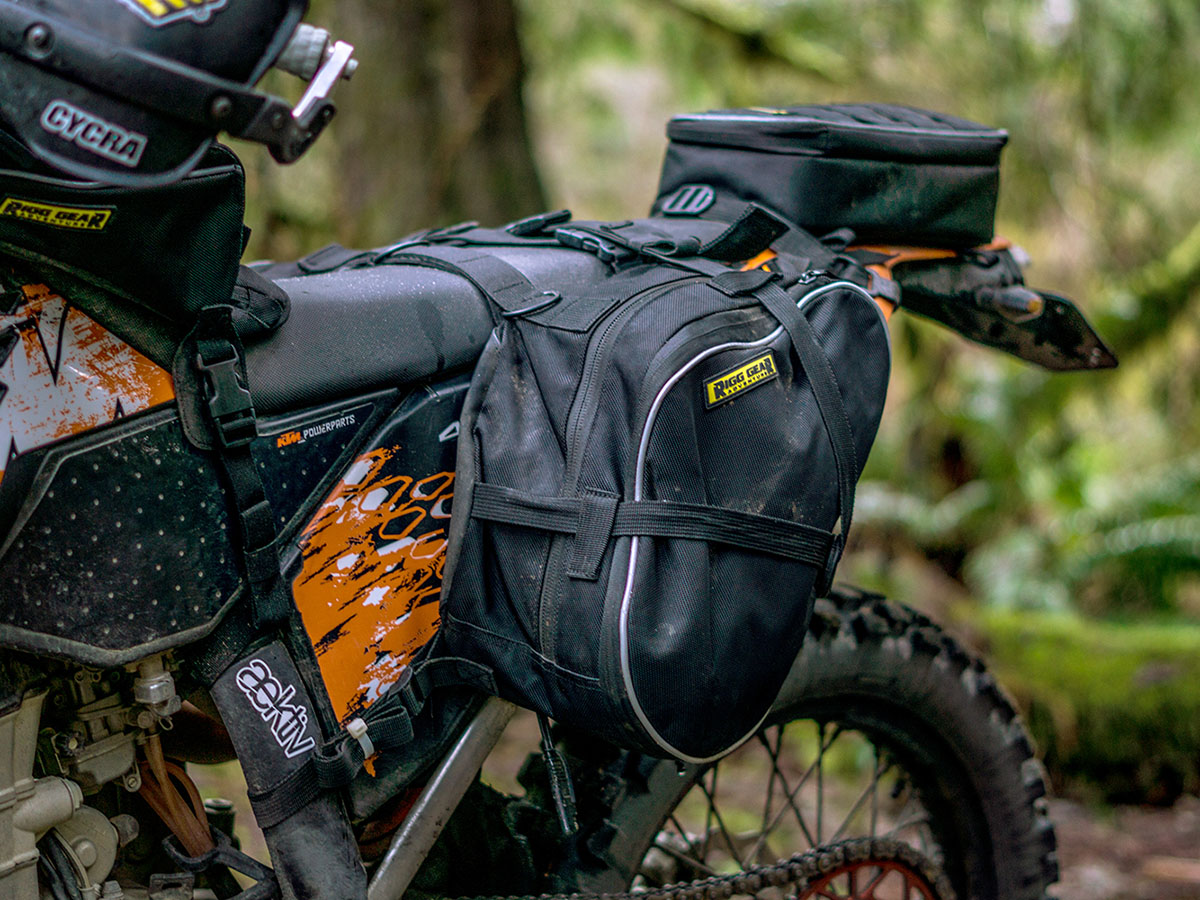 Sport Dual Motorcycle Saddlebags Trails Saddlebags | End