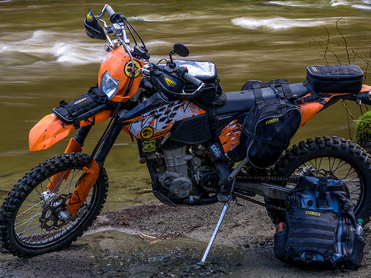 Enduro Motorcycle Saddlebags 