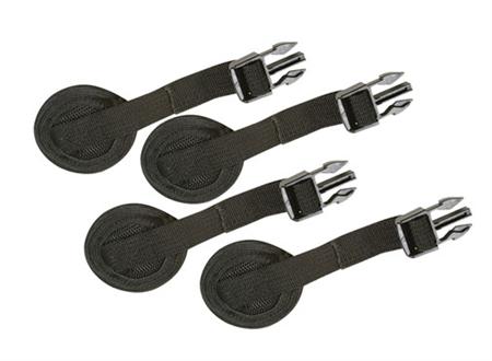 Photo showing set of 4 magnetic mounting straps on white background