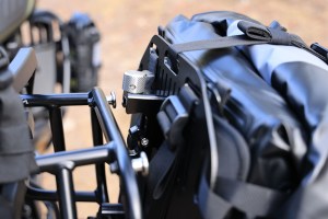 Rigg Gear Saddlebag Quick Release Plates on white background
