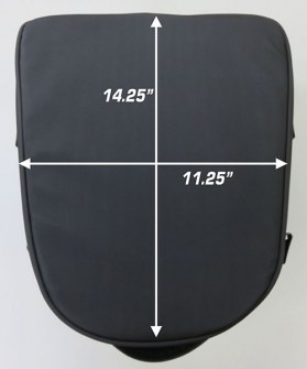 Photo of Commuter Lite tail bag bottom dimensions