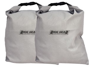 Photo of replacement liners for Hurricane Adventure Saddlebags (SE-4050) - sold as a pair
