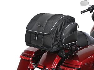 Photo of Weekender on Red Harley Davidson