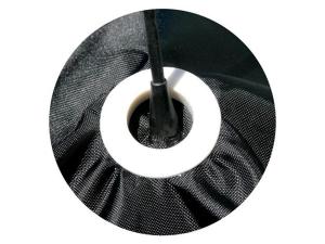 Photo showing Antenna Grommet installed