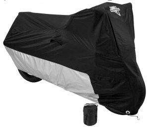Nelson Rigg MC-904 Black Water Resistant Motorcycle Cover with Compression Bag