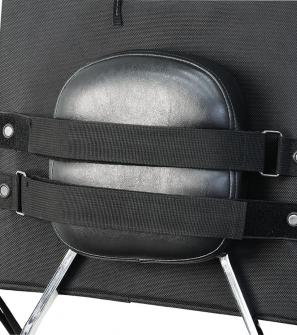 Photo of self-fastening backrest straps