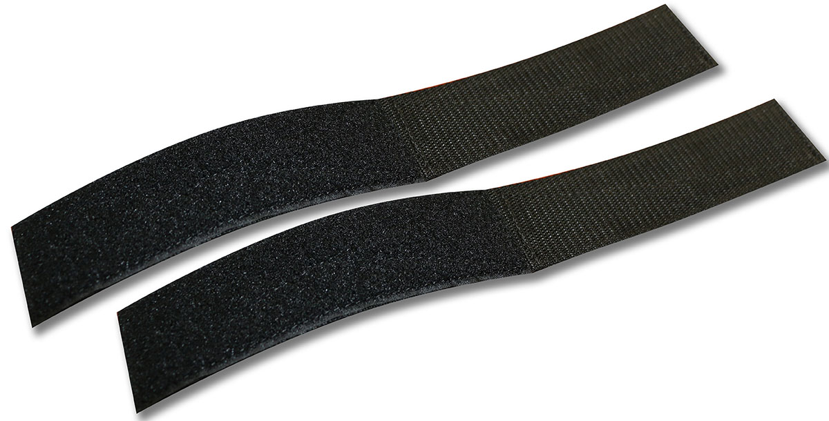 Photo of 2" and 3" saddlebag self fastening extension straps