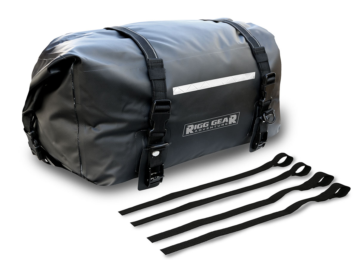 Adventure Bike Motorcycle Nelson-Rigg Tailbag SE-3000 WP Black 39L Water Proof